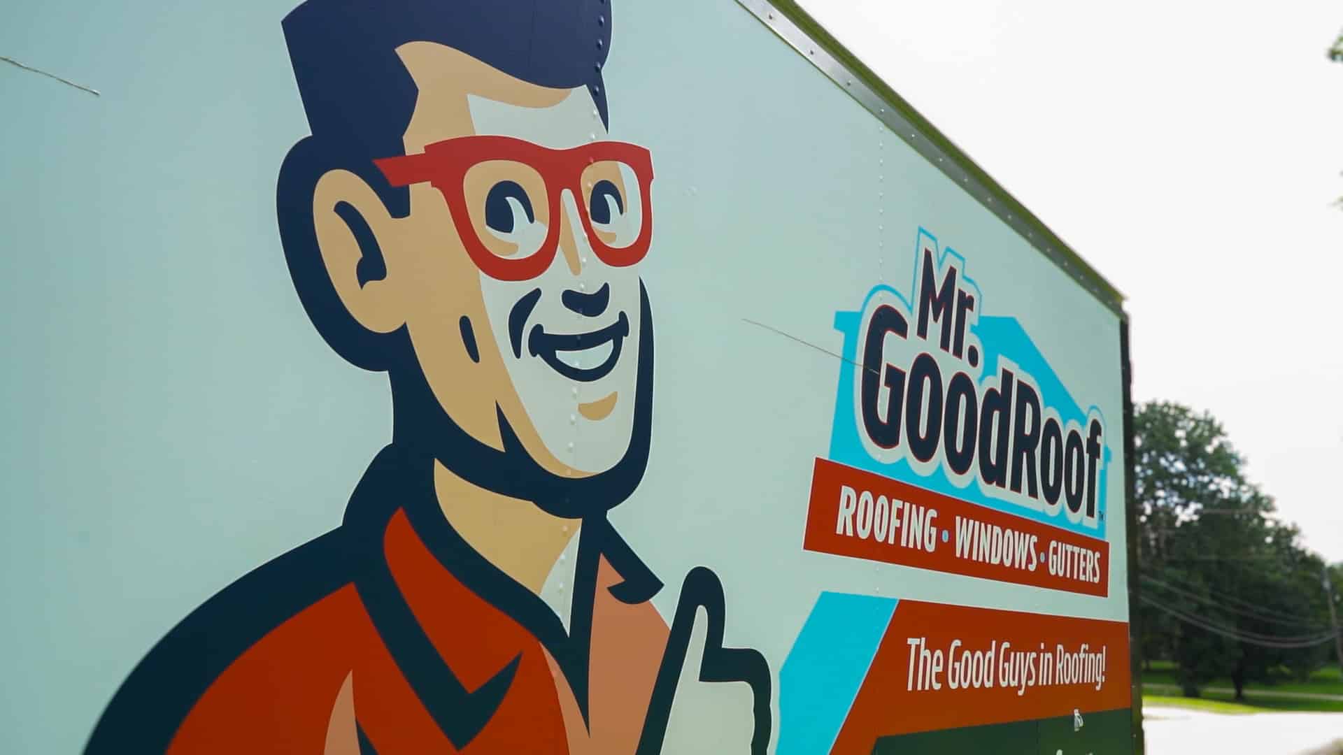 A mr goodroof service truck in brentwood tn