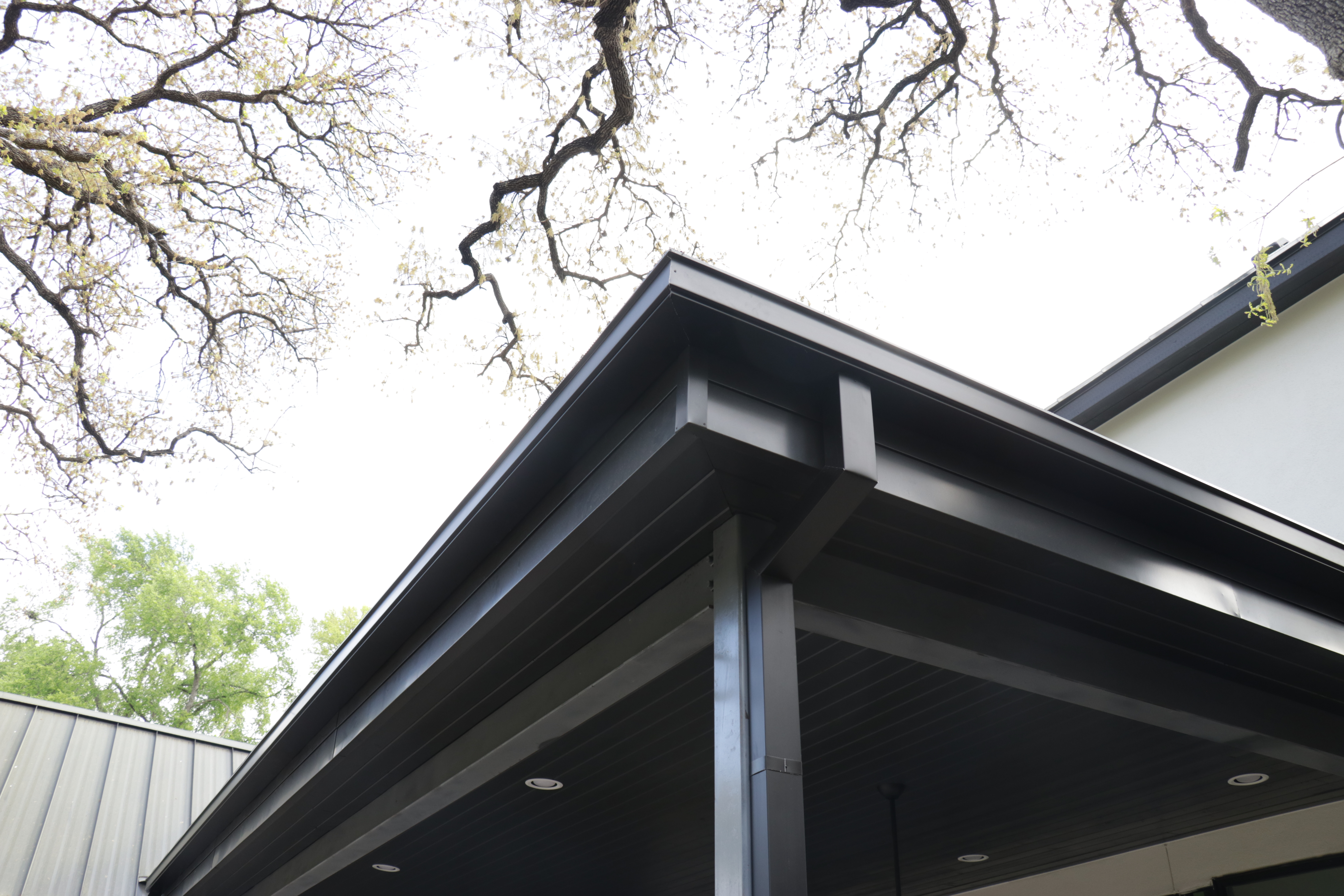 Boxer-style gutters from senox, can be installed by Mr Goodroof in Nashville, TN