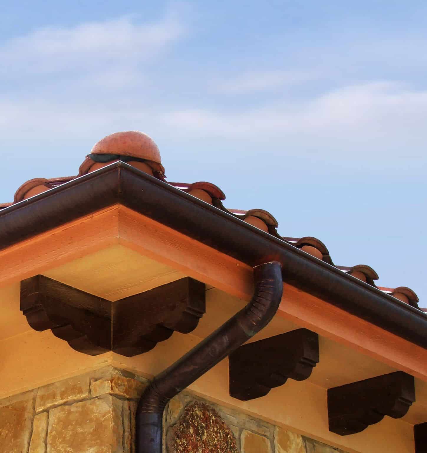 Half-round gutters from senox, they can be installed by Mr Goodroof in Nashville TN