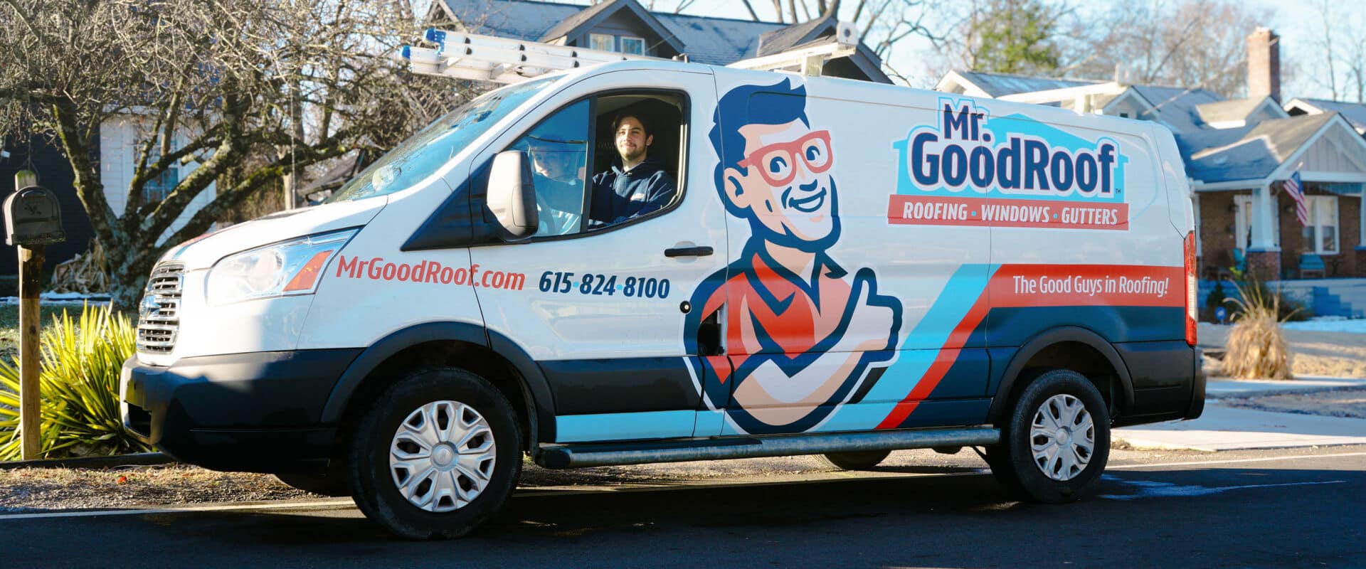 The good guys in roofing repairing roof in Middle Tennessee