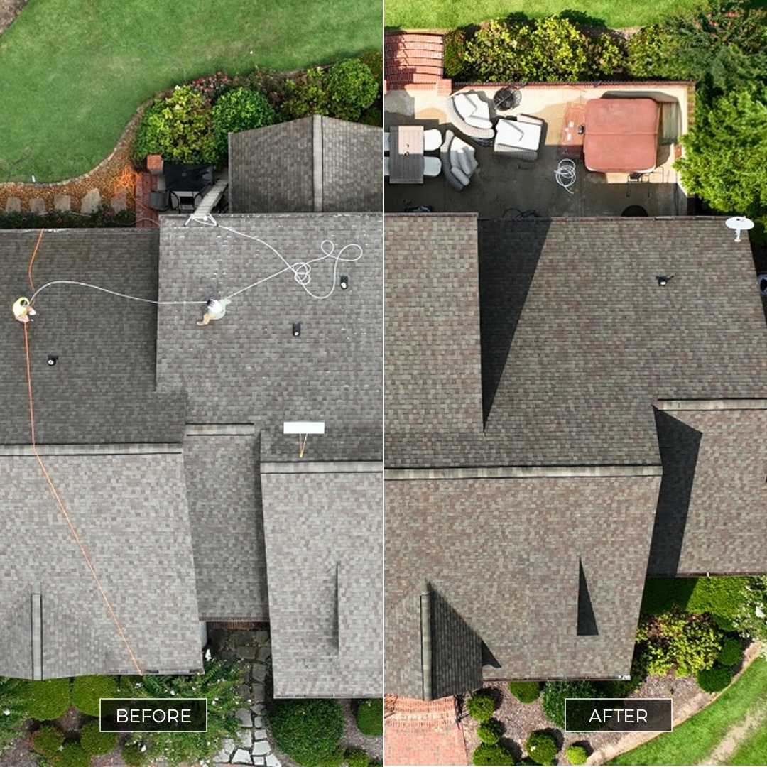 shingle rejuvenation spray - GoodShield roof restoration Nashville