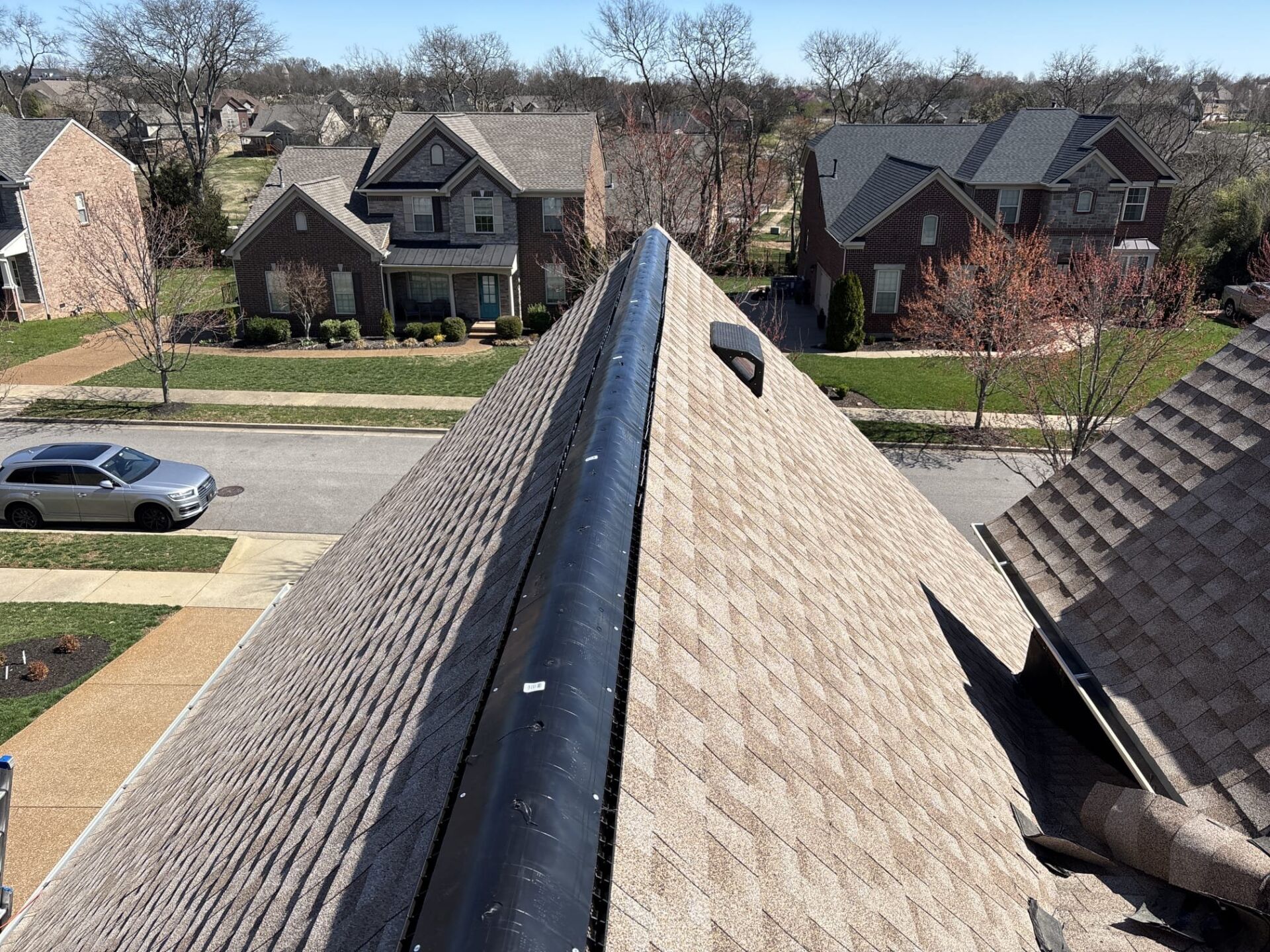 Ridge vents installed by mr goodroof in nashville tn