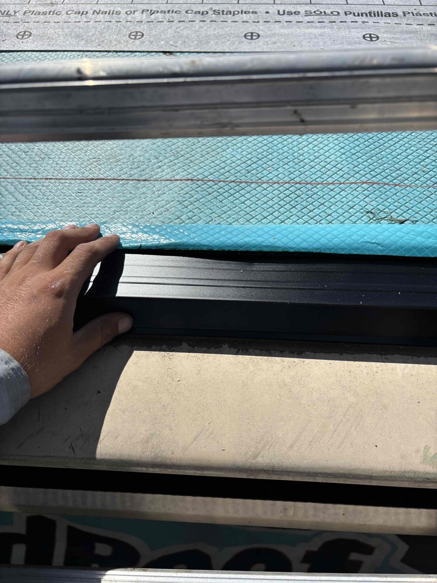 Ice and water barrier on a roof in nashville tn