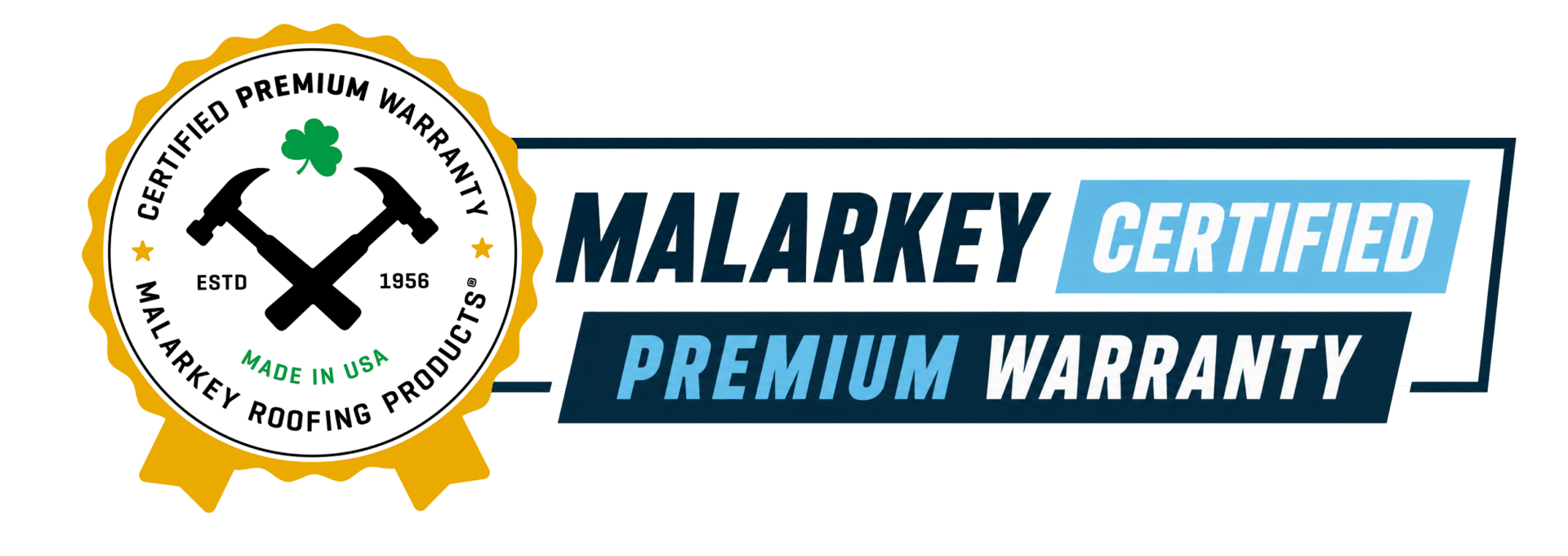 Malarkey Premium certified warranty - Mr GoodRoof Nashville