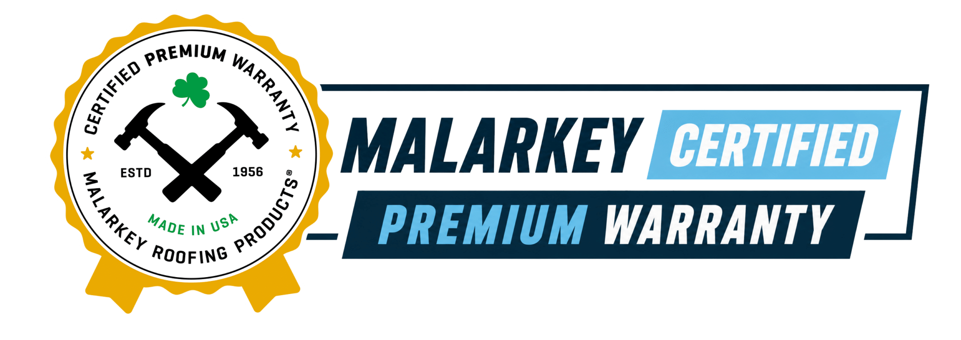 Malarkey Premium certified warranty - Mr GoodRoof Nashville
