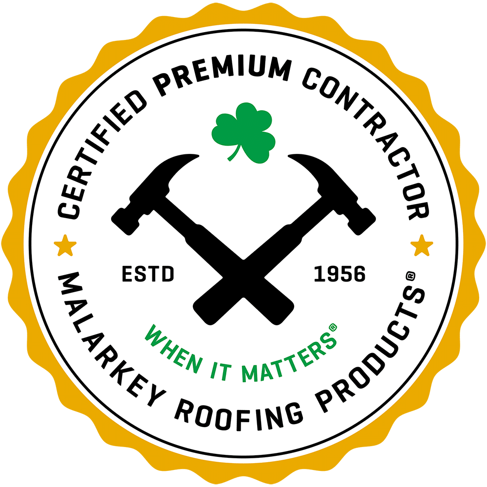 Malarkey roofing products badge