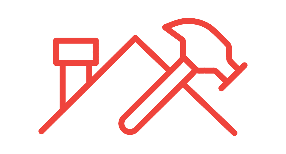 Roof work graphic