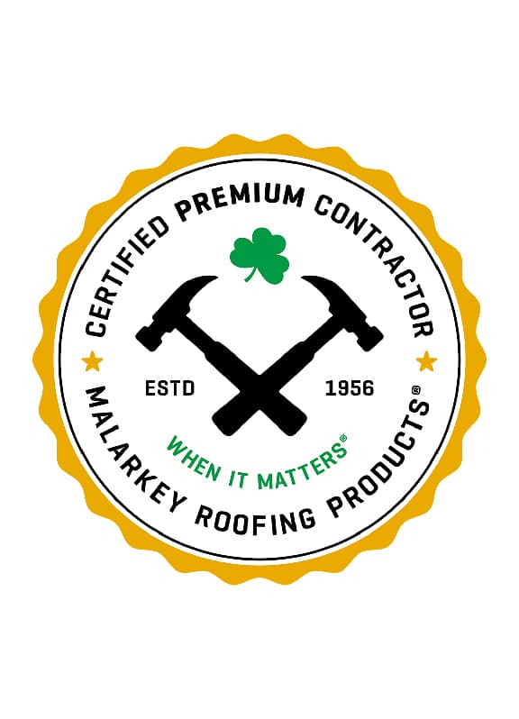 malarkey roofing product graphic